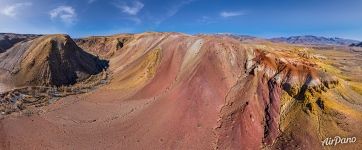 Россия, Алтай. Цветные горы Кызыл-Чина (Марс)