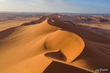 Дюны Сахары с дрона Дюны Сахары с дрона