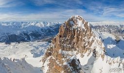 Вершина Dent de Burgin, высота 2739 метров