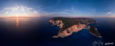 Закатная панорама бухты Навайо Закатная панорама бухты Навайо