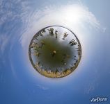 Кипарисовое озеро в Луизианне. Планета