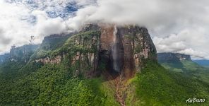 Панорама водопада Анхель (20775x10225 px)