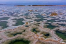 Соляные узоры Мертвого моря