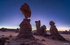 Каменные столбы в Сахаре