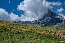Велосипедисты и Маттерхорн Велосипедисты и Маттерхорн
