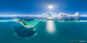 Лагуна Тетиароа. Ливни с севера
