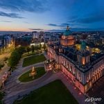 Ратуша в Белфасте с высоты Ратуша в Белфасте с высоты