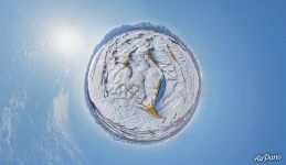 Чарские пески в снегах. Планета Чарские пески в снегах. Планета