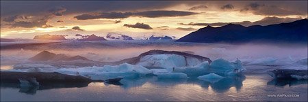 Ледниковая лагуна Йокульсарлон №2