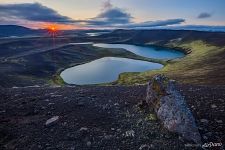 Veidivotn, Исландия Veidivotn, Исландия