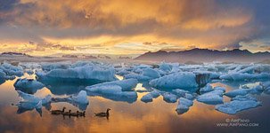 Ледниковая лагуна Йокульсарлон Ледниковая лагуна Йокульсарлон