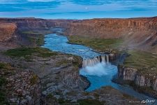 Водопад Hafragilsfoss, Исландия