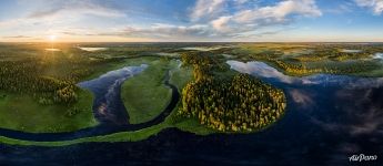 Панорама Лишкозера Панорама Лишкозера