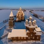 Кижский погост зимой Кижский погост зимой