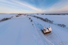 Остров Кижи зимой Остров Кижи зимой