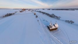 Остров Кижи зимой Остров Кижи зимой