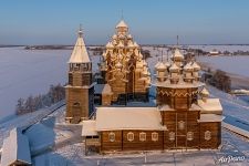 Кижский погост зимой Кижский погост зимой