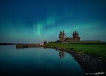 Северное сияние над Кижами Северное сияние над Кижами