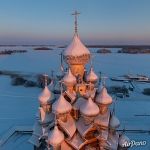 Церковь Преображения Господня зимой