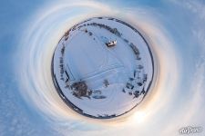 Кижи зимой. Планета Кижи зимой. Планета