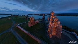 Кижский погост на рассвете Кижский погост на рассвете