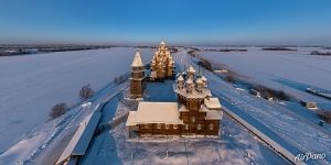 Кижи зимой