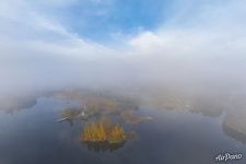 Туман над Онежским озером Туман над Онежским озером