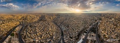 Амман с высоты 300 метров