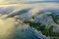 Белые скалы с высоты Белые скалы с высоты