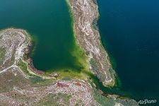 Озеро Севан с высоты Озеро Севан с высоты