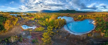 Кальдера Узон, Камчатка, Озеро Восьмерка