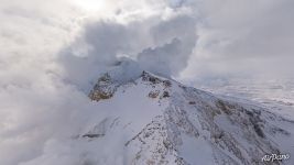 Вулкан Мутновский, в кальдере зимой 4 Вулкан Мутновский, в кальдере зимой 4