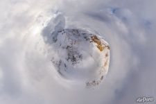 Вулкан Мутновский, в кальдере зимой 6 Вулкан Мутновский, в кальдере зимой 6