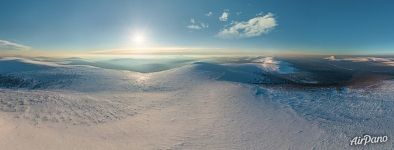 Панорама Уральского хребта Панорама Уральского хребта
