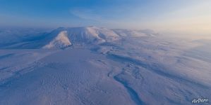 Зимнее утро на Полярном Урале №4 Зимнее утро на Полярном Урале №4