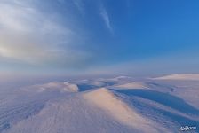 Зимнее утро на Полярном Урале №3 Зимнее утро на Полярном Урале №3