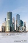 «Москва-Сити» зимой