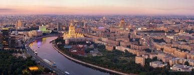 Москва с башни Федерации