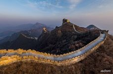 Великая Китайская стена на закате