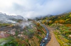 Осенние краски в Долине гейзеров Осенние краски в Долине гейзеров