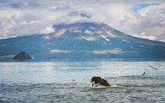 Ловля рыбы в Курильском озере