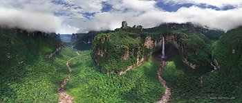Венесуэла, Водопад Дракон Венесуэла, Водопад Дракон