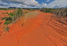 Венесуэла, окрестности водопада Анхель, золотые прииски Венесуэла, окрестности водопада Анхель, золотые прииски