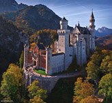 Germany, Neuschwanstein Castle. Main entry https://neuschwanstein.de/