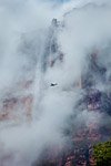 Венесуэла, Водопад Анхель в тумане