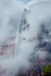 Венесуэла, Водопад Анхель в тумане Венесуэла, Водопад Анхель в тумане