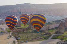Воздушные шары над Каппадокией №4