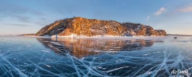 Budun cape at sunset, Olkhon island