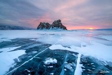 Sunrise over Elenka Island