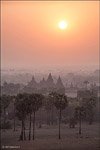 На воздушном шаре над храмами Багана №3
